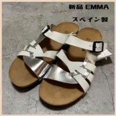 新品定価8580円 EMMA エマ コンフォートサンダル レザー スペイン製