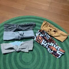 【最終価格】チャイハネなど　ヘアバンド五点セット