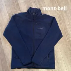 mont-bell モンベル フリースジャケット 160cm ネイビー