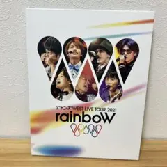 ジャニーズWEST rainboW 初回限定盤ライブDVD