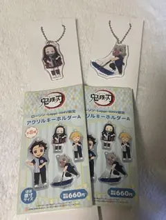 鬼滅の刃 ローソン 限定 アクリルキーホルダー 禰豆子 伊之助