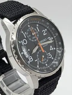 【美品】SEIKO クロノ SNN079P2 ミリタリー 7T94-0AH0のサムネイル