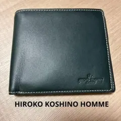 【美品】HIROKO KOSHINO HOMME ヒロココシノオム二つ折り財布のサムネイル