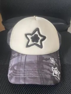 스타 팀 스타 팀 캡 화이트 x 블랙