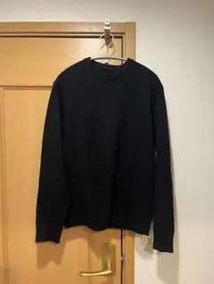 無印良品 ウール100% ウォッシャブルクルーネックニット