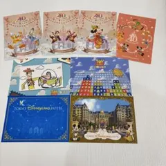 ディズニー ポストカード ホテル 40周年