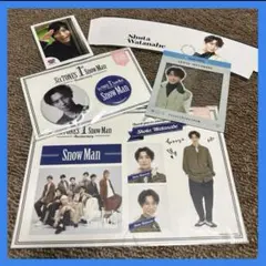 即日配送！渡辺翔太　SnowMan 1stAnniversaryグッズetc..