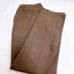 だ*ま様 ユニクロ ヒートテックスマートスリムストレートパンツ ブラウン