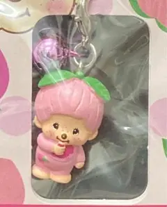 モンチッチ　ご当地キーホルダー　栃木　いちご モンチッチ フェイスマスコット ぬいぐるみ キーホルダー ご当地
