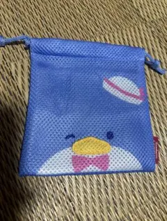 산리오 キャラクターズ メッシュ巾着コレクション タキシードサム