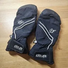 dojp dp ミトン スキースノーボードグローブ 手袋 GORE-TEX 黒