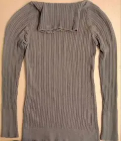 ナル NARU ランダムリブタートルネック