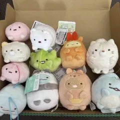 すみっコぐらし　ゴム紐付きマスコット　合計11個セット