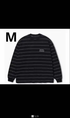 PANEL BORDER L/S T-SHIRT (BLACK) XL 試着 - メルカリ