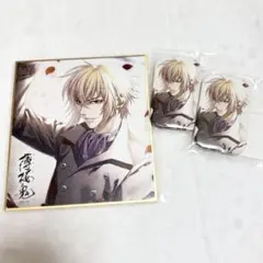 薄桜鬼 風間千景 まるくじ 色紙 缶バッジ 3点 - メルカリ