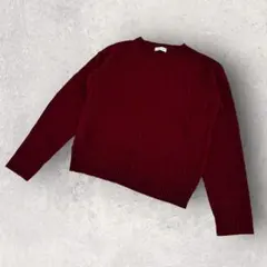 【イーハイフンワールドギャラリー】ニット セーター ケーブル編み ロープ 大きめ