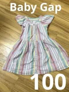 2回着用【80】夏用◇半袖ワンピース◇babyGap - メルカリ