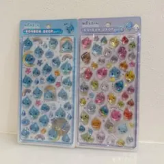 【正規品】即日発送！ボンボンドロップシール しずくちゃん 森のなかまたち 大2枚