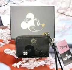 新作！マリークワント　ミニー　カードケース　ストラップ付きフラグメントケース新品