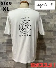 agnès b.｜アニエスベー　Ｔシャツ　ホワイト系　XL