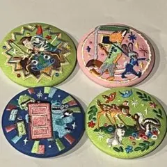 ディズニー刺繍感バッチ　セット