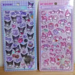 ボンボンドロップシール　マイメロディ　クロミ　サンリオ　正規品　第二弾