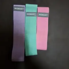INSMART エクササイズバンド 3本セット