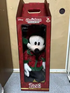 Disney ミッキーマウス ぬいぐるみ 2025年クリスマスオーナメント