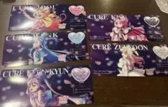 キミとアイドルプリキュア♪ 感謝祭 ビジュアルチケット風カードセット