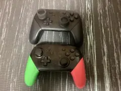 【2台セット】Nintendo Switch プロコン ブラック　スプラトゥーン