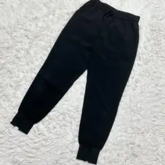 【c6145】GU スウェットパンツ ブラック　ウエストゴム