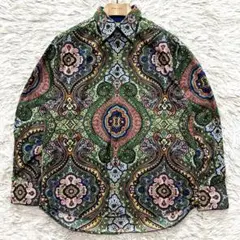 Robert Graham 曼荼羅 ペイズリー 長袖シャツ マルチカラー 総柄