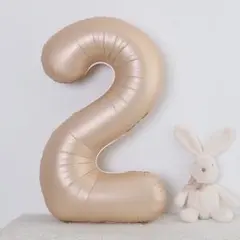 ナンバーバルーン 2 バースデーフォト 室内装飾 アルミ風船 風船 40インチ