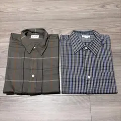 【希少/90s】バラ売り可　バーバリーズ シャツ 2枚セット Mサイズ