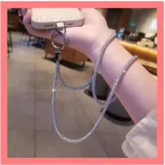 ケータイストラップ　きらきら　スマホ　ネックストラップ　落下防止　社員証