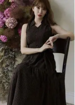 2025年最新】herlIpto ワンピース ストライプの人気アイテム - メルカリ