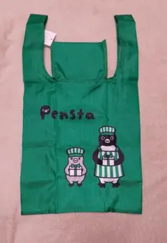♬Suicaのペンギン♬ショッピングバッグ エコバッグ ペンスタ 店長さん柄