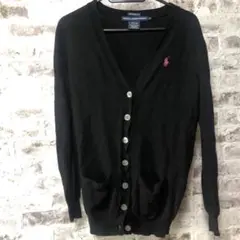 Ralph Lauren Sport カーディガン S ブラック