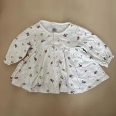プチバトー　トップス　花柄　6m