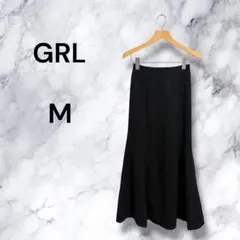 GRL グレイル マーメイドフレアスカート[gc60] ブラック M