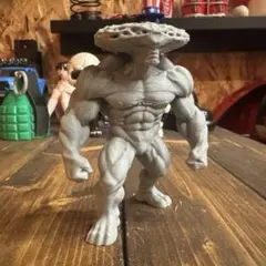 マッスル 筋肉 キノコ モンスター 怪獣 怪物 フィギュア ソフビ 世田谷ベース