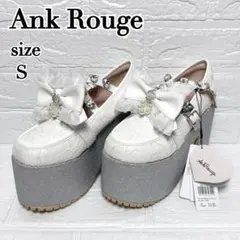 【新品・タグ付き】Ank Rouge/アンクルージュ クラウンリボンシューズ厚底のサムネイル