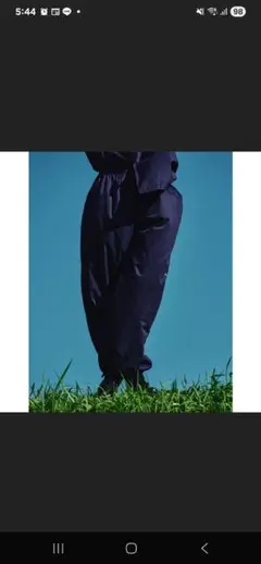 A.H ルーズパンツ ネイビー M