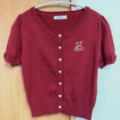 AnkRouge アンクルージュ 半袖カーディガンのサムネイル