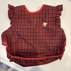 ファミリア⭐︎美品　お食事エプロン　スタイ