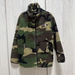 THE NORTH FACE 迷彩フリースジャケット キッズ