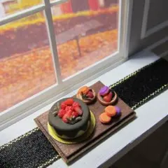 B ミニチュア ハロウィン スイーツ ケーキ