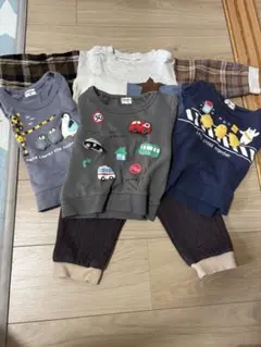 保育園着まとめ売り　5点　80〜90センチ