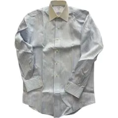 Brooks Brothers 長袖 コットンストライプシャツ　U.S.A.製