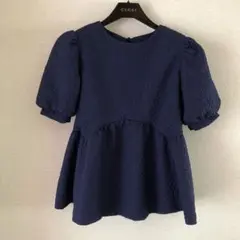 ラジエム　ジャガードトップス　M